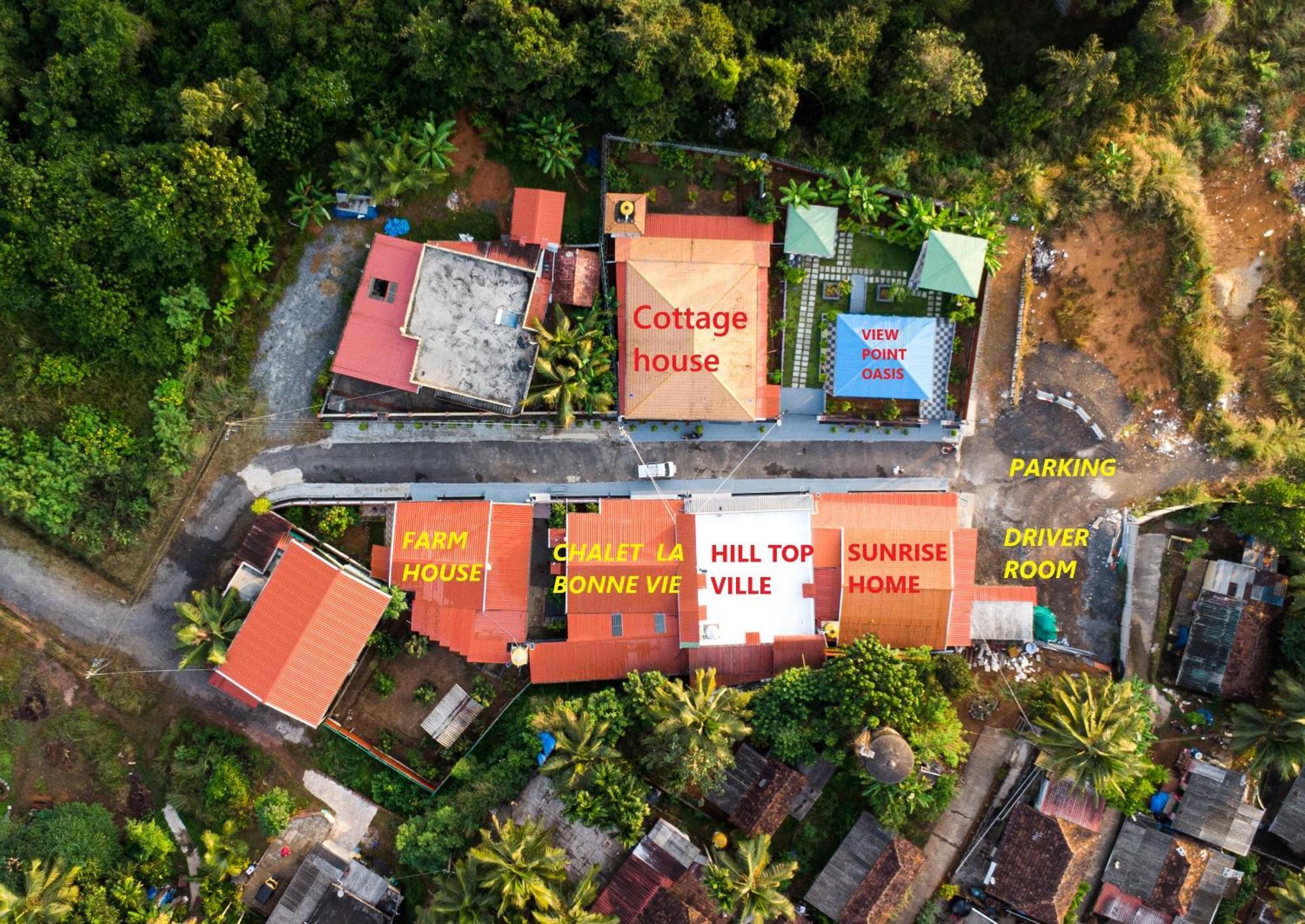 Udupi Homestay - Cottage House - Dendoorkatte ภายนอก รูปภาพ